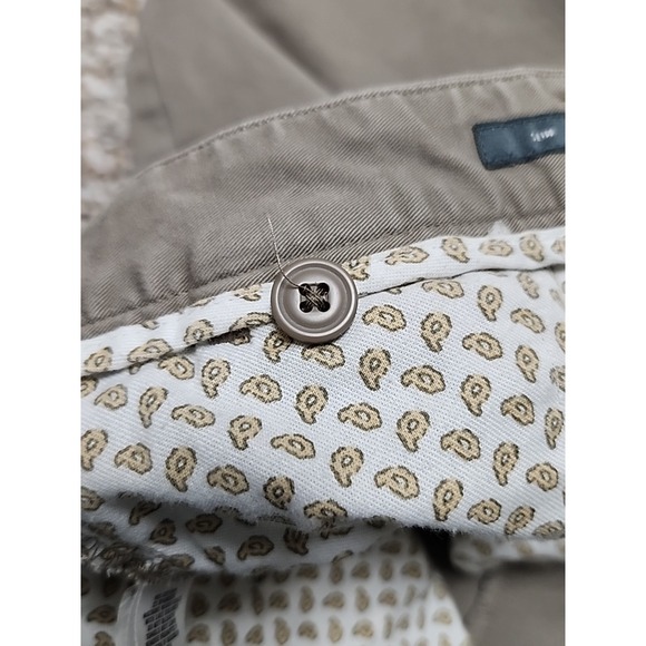 Bonobos Pants Men's 34x34 Brown Chino Slim Fit 34x33 Actual - Picture 10 of 11